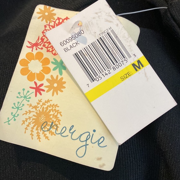 Energie Fit & Flirty Black Mini/Skater Skirt. Size M. High waisted. Super cute! - Picture 6 of 6